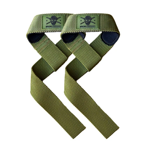 Iron Infidel Weight Lifting Straps- Wrist Straps for Weight Lifting, Deadlifting, Exercise, Strength Training, Olympic Lifts- Pair of Gym Straps for Grip Strength On Heavy Lifts