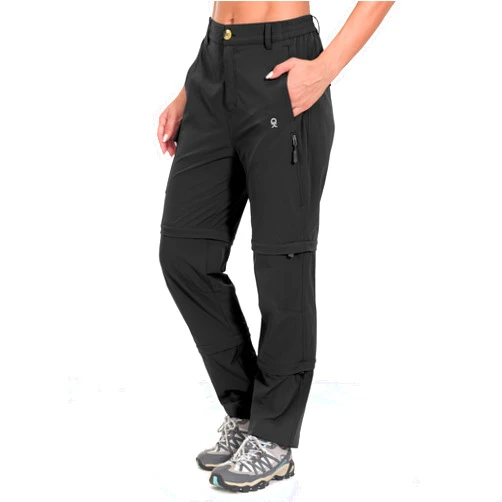 Little Donkey Andy Women's Stretch Convertible Pants, Zip Off Quick Dry Hiking Pants