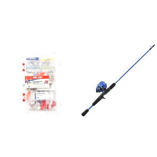 Eagle Claw E.C. Fresh Water Tackle Kit, 83 Piece