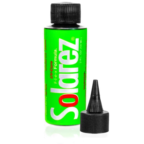 SOLAREZ Fly Tie UV Cure Resin - Flex Formula (2 oz Bottle) Fly Tying, Fishing, Build Fly Heads and Bodies