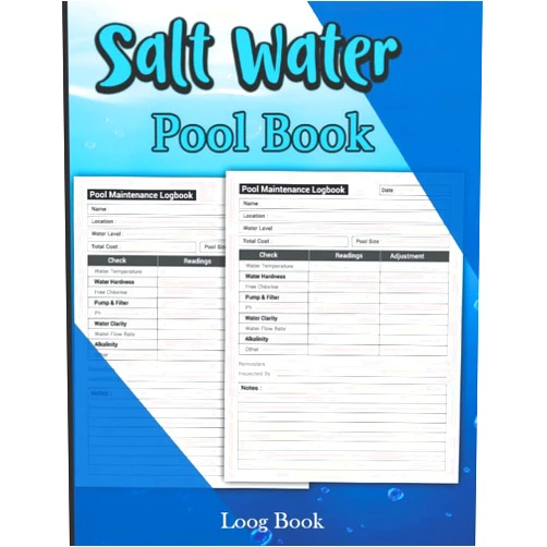 Hassan tdou publishings Salt Water Pool Book: Daily Swimming Pool Maintenance & Cleaning for Home and Business Owners