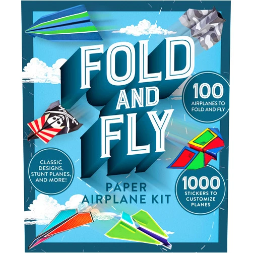 Publications International Ltd. Fold and Fly Paper Airplane Kit
