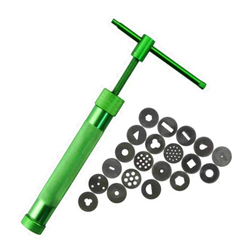 Zaowuren Miniature Alloy Rotary Clay Extruder-Multifunctional Durable held Polymer Clay Tools