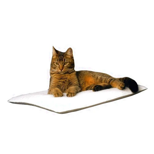 CAROLINA PET COMPANY Mysterious Purr Padd Cat Cushion, Charcoal, 2 Cushion/Set