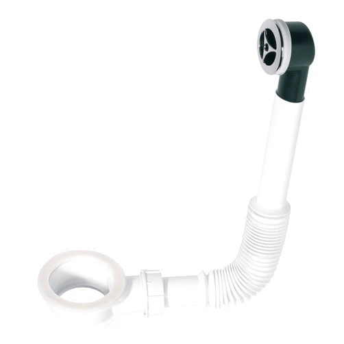 Wirquin SP2060099 Overflow Tube and Connection Pipe for Sink Extendible