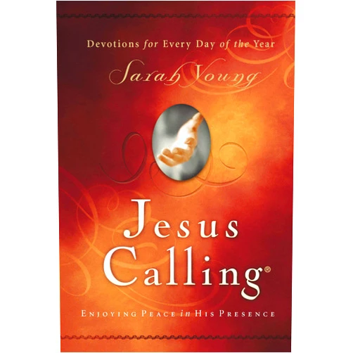 Sarah Young Jesus Calling, Padded Hardcover, with Scripture References: Enjoying Peace in His Presence (A 365-Day Devotional)