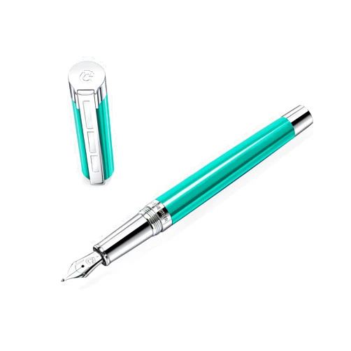 Staedtler Initium Resina 9PB1135F Fountain Pen Turquoise Precious Resin F Made in Germany with Elegant Gift Packaging