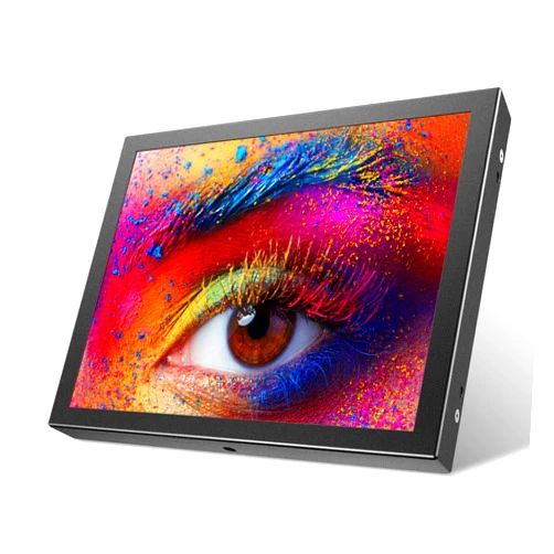 Eyoyo 8 inch Small Mini Monitor 1024x768 Resolution Car Rear View TFT LCD Screen Display with HDMI/VGA/AV Video Input for PC DVD DVR CCD 140 Degree Wi