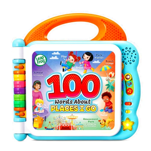LeapFrog 100 Words About Places I Go Book Places I Go Standard Packaging