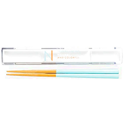 SHOWA Masaha N 47-27234-3 Chopsticks Case Set, For Bento Box, Made in Japan, 1.1 x 7.6 x 0.5 inches (2.7 x 19.2 x 1.3 cm)