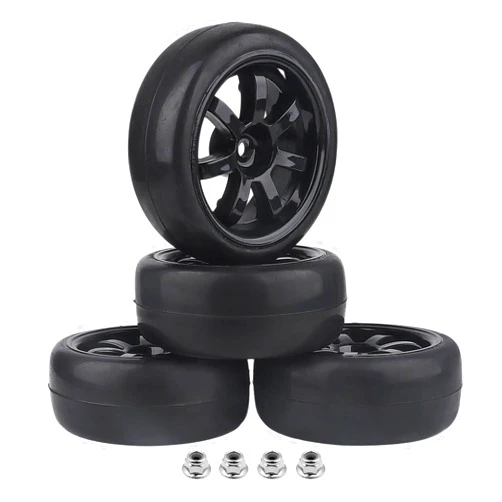 AllinRC PreGlued 12mm Hex Wheel Rims & OD 2.56