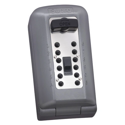 Kidde AccessPoint 002048 KeySafe Professional Security Key Box, with Alarm Sensor, Gray