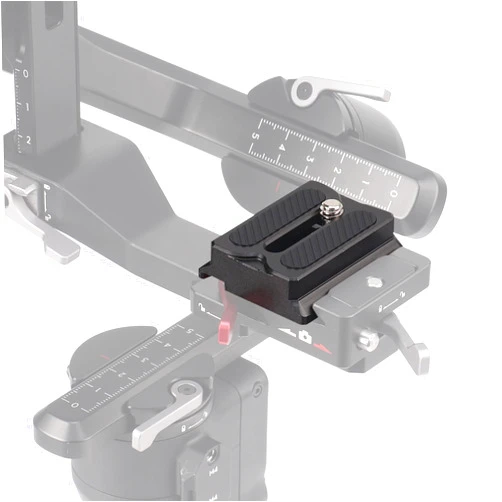 Hersmay RS3 Mini Quick Release Plate for DJI Ronin RS3 Mini Stabilizer Upper Quick Release Plate for DJI RS3 PRO/ RS3/ RS2/ RSC2 Gimble Stabilizer for Arca Swiss Tripod Monopod