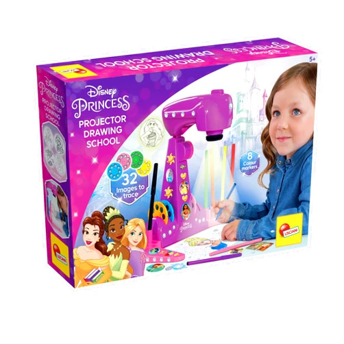 Liscianigiochi Lisciani Giochi 92956 Princess Proiettore Drawing School, Multi-Coloured