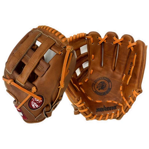 Nokona Walnut 11.75 inch Baseball Glove H Web Infield Utility Right Hand Throw