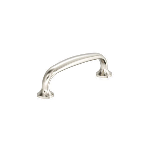 Amerock BP37395G10 | Satin Nickel Cabinet Pull | 3 in (76 mm) Center-to-Center Cabinet Handle | Renown | Drawer Pull | Kitchen Cabinet Handle | Furniture Hardware