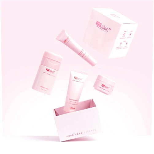 Ryxskin Sincerity Skincare Sets | Skincare for women | Beyouthiful starter kit | Hydra Glow Set | Radiance Clarifying Set (Pore Care Defense Set)