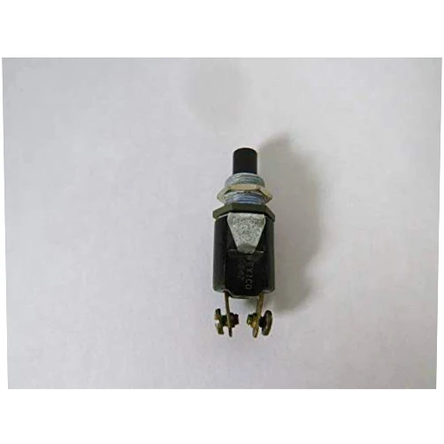 Eaton 8411K7 General Purpose Pushbutton Switch, AC Rated, Momentary Operation, Screw Terminals, SPST-1NC Contacts