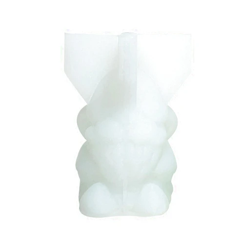 FeiYeup Christmas Dwarf Candle Mold Christmas Gnome Candle Mold for Making Candle Soap Plaster Ornament Christmas Desk Decor
