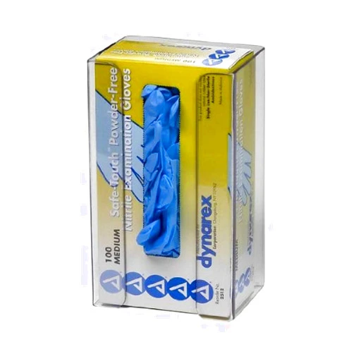 Rack'em Horizon 5101 PETG Plastic 1-Box Vertical Glove Dispenser, 5-1/2