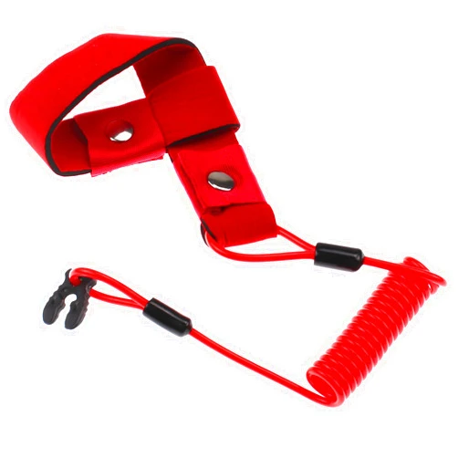JIAKUPA Outboard Kill Switch Lanyard for Honda Start Stop Kill Safety Lanyard Fits Handlebar Switch Key with Floating