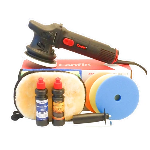 Canfix 5” Dual Action Orbital Polisher Kit with 12mm Long Orbital Throw