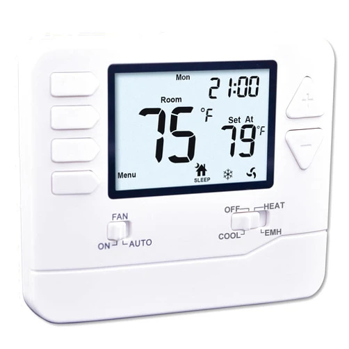 Heagstat H725 5/1/1 Day Programmable Heat Pump Thermostat, 2 Heat/1 Cool DIY Instal, with 4.5 sq. Inch Display