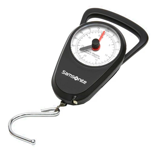 Samsonite Manual Luggage Scale, Black, One Size
