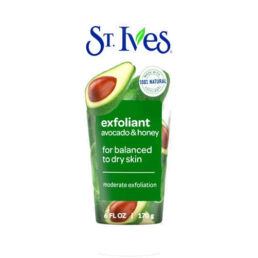 St. Ives St Ives, Avocado & Honey Soft Skin Scrub, 6 Ounce