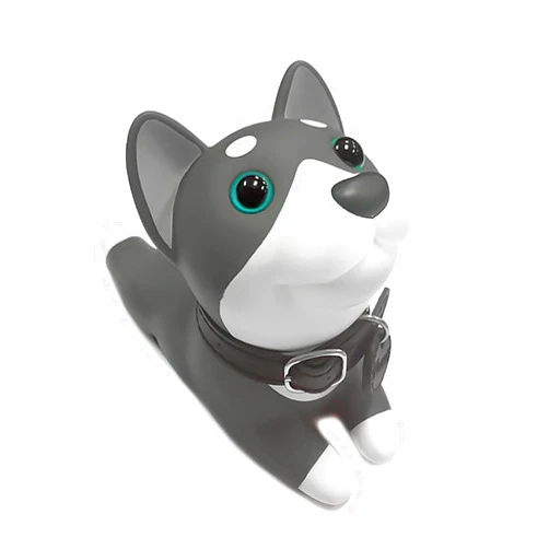 DomeStar Door Stop, Cute Dog Door Stopper Door Gaps Husky Door Stop Decorative Door Stopper Animal Door Wedge for Home and Office