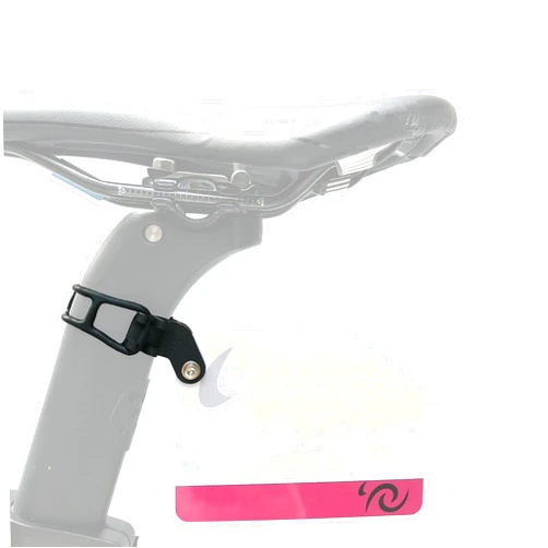 Thinvik Bike Race Number Plate Holder Cycling Number Mount - Quick Release with Rubber Bands