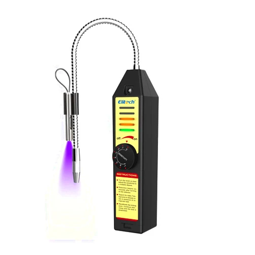 Elitech WJL-6000 Freon Leak Detector Halogen Refrigerant Gas Leak Detector HVAC Tester AC Sniffer R22 R410A R134A 1234YF