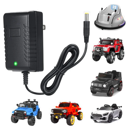 TUAGUI 12V Kids Charger for Ride On Toys Car, 12V Ride-on Toys SUV Car Battery Charger, Various Electric Battery Charger，12 V Universal Charger Kids Riding Toy Charger