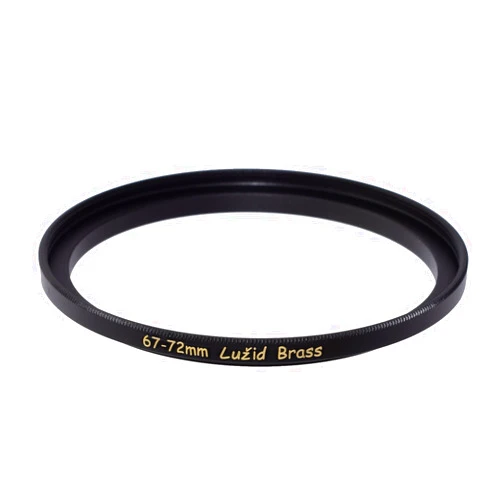 LUŽID X2 Brass 67mm to 72mm Step Up Filter Ring Adapter 67 72 Luzid