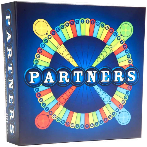 PARTNERS Board Game | 1st USA Edition | A 4 Player Strategy Board Game Played in Teams of 2 | Perfect for Game Night with Family, Friends, Adults, Teens, All Ages