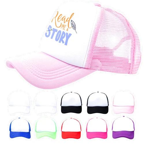 HTVRONT Sublimation Blank Trucker Hats 10PCS - Sponge Sublimation Hats Women and Men for HTV Vinly, Sublimation, Embroidery, 3D Embroidery - Funny Trucker Hats Breathable Mesh for Parties, Gifts