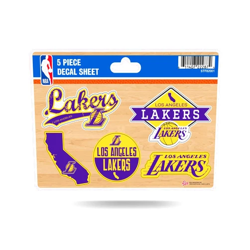 Rico Industries NBA 5-Pc Sticker Sheet