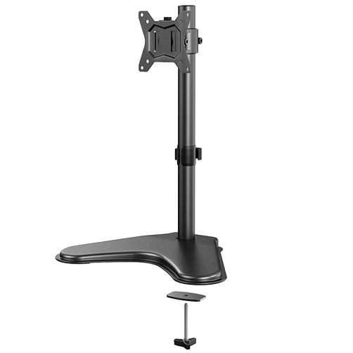 ErgoAV Motion Desk Stand for Single Monitor 13-27
