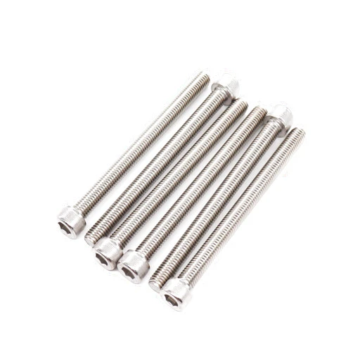 binifiMux 6pcs M10 x 120mm Socket Cap Bolts Screws 304 Stainless Steel DIN912