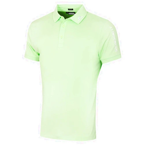 J. Lindeberg J.Lindeberg Men's Tour Tech Reg Fit Polo Shirt - Paradise Green - XXL