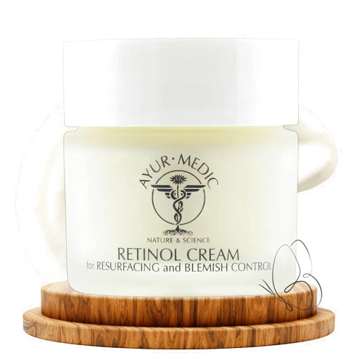 AYUR MEDIC NATURE & SCIENCE Ayur-Medic Retinol Cream for Wrinkle and Blemish Control