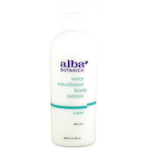 Alba Botanica Very Emollient Body Lotion, Original, 32 oz. (Packaging May Vary)