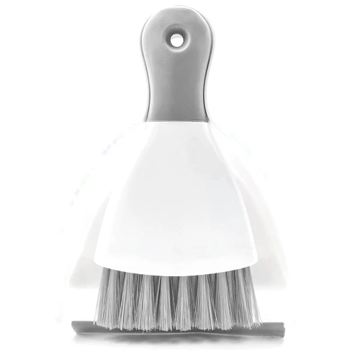 WDDBHSKN Dust pan Broom Brush Dustpan - Dustpan and Brush Set,Mini dust Pans with Brush,Dust Pan and Brush Set for Table, Desk, Key Board, Cat, Dog and Other Pets, Dust Pan Brush Nesting Tiny Cleaning Broom
