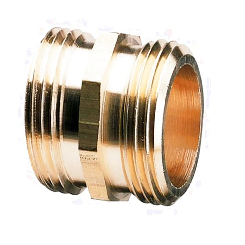 Nelson 5 Pack - Nelson 50573 Male Thread Brass Hose Coupling | Connect Two Female Hoses Together