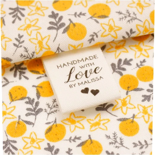 DOYOUWE 20x70MM Personalized Sewing Labels,Sewing Labels, Sewing Labels Personalized, Sewing Labels for Handmade Items, Fabric Labels