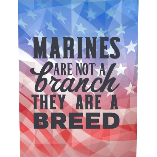 B. tenBroek Marines Are Not A Branch They Are A Breed: Military Themed Composition Notebook, 8.5x11, 120 Pages