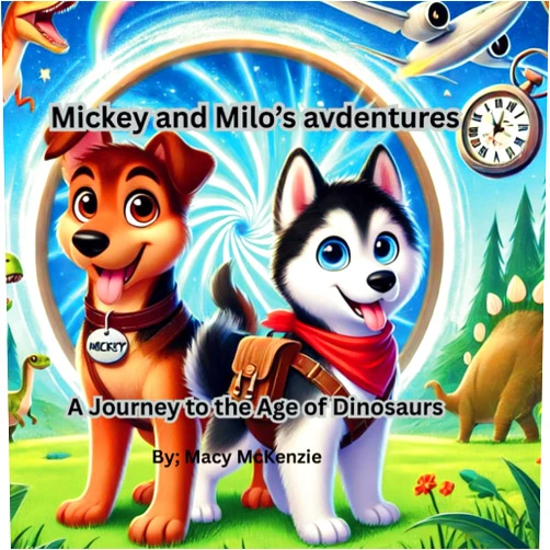 By Macy Christine Mckenzie (Author) To the age of dinosaurs (Mickey and Milo's Adventures)