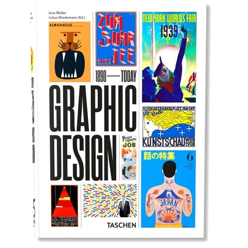 Multilingual Edition by Jens M�ller (Author), Julius Wiedemann (Editor) The History of Graphic Design. 45th Ed. (45th Edition) (Multilingual Edition)