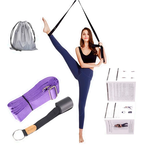 UBING Leg Stretcher, Door Flexibility Trainer, Over The Door Strech Strap for Flexibility, Splits Trainer for Dance Ballet Cheer Gymnastics Taekwondo Stretching