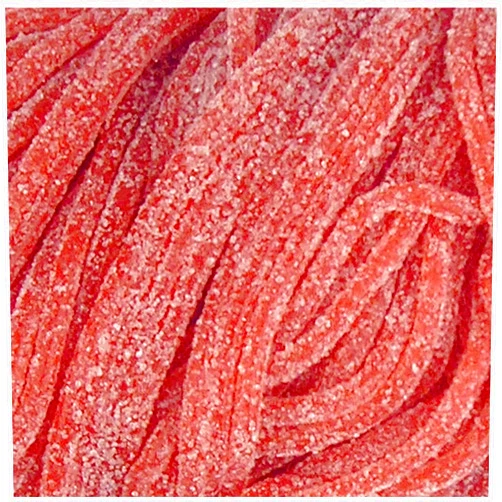 Gerrit J. Verberg Sour Strawberry Licorice Laces (2 lb. bag) - 2 lb. bag